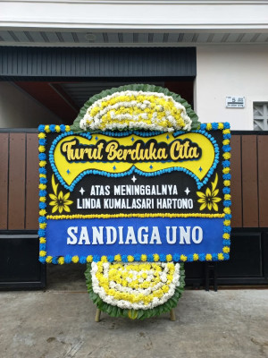 Papan Bunga Duka di Bacan Timur